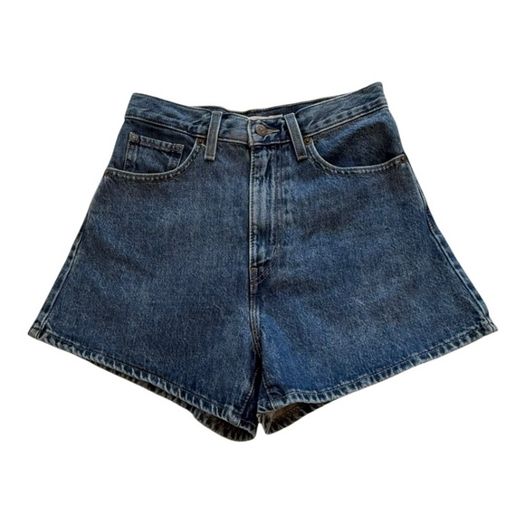 Levi’s High Waisted Mom Women’s Shorts - Size 27 - Picture 2 of 13